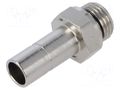Push-in fitting; threaded,plug-in; -0.99÷20bar; Thread: 1/4" AIGNEP 50600-10-1/4
