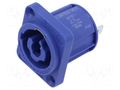 Connector: circular; 4.8mm connectors; male; powerCON; 20A; 250VAC NEUTRIK NTR-NAC3MPA-1-WOT