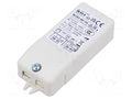 Power supply: switching; LED; 3÷14VDC; 700mA; 220÷240VAC; IP20 TCI 127046