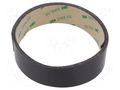 Tape: magnetic; W: 25mm; L: 1m; Thk: 0.84mm; acrylic; brown; -40÷71°C 3M 3M-1316-25-1