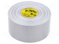 Tape: duct; W: 48mm; L: 25m; Thk: 0.23mm; silver; natural caoutchouc ANTICOR ANC-111-48-25M