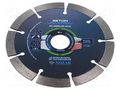 Cutting diamond wheel; Ø: 125mm; Holder: assembly hole; 22.23mm NOZAR DIAMANTWERKZEUGE NOZAR-PL6700006