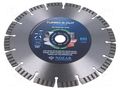 Cutting diamond wheel; Ø: 230mm; Holder: assembly hole; 22.23mm NOZAR DIAMANTWERKZEUGE NOZAR-PL6700054
