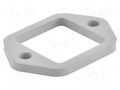 Gasket; Han® M; zinc alloy; Gasket: FPM; Colour: black; -40÷125°C HARTING 09370009912