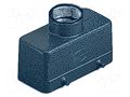 Enclosure for connectors: HDC; size 24B; for cable; Han® M; high HARTING 09370240421