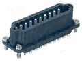 Connector: HDC; contact insert; female; Staf®; 10A; 25V; PIN: 20 HARTING 09700202621