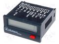 Counter: electronical; Resetting: electrical,manual; 10÷260VDC KÜBLER CODIX-LI-2-P