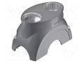 Enclosure for connectors: HDC; Gland: M25 HARTING 11126001411