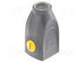 Enclosure for connectors: HDC; Gland: M25 HARTING 11200031401