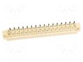 Connector: DIN 41612; socket; male; PIN: 32; angled 90°; 6A; THT; a+c HARTING 09043326919