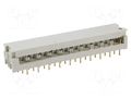 Connector: IDC; PIN: 40; SEK Low Profile; straight; THT; 2.54mm HARTING 09190409643