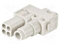 Connector: HDC; module; female; 16A,70A; 400V,1kV; Han-Modular® HARTING 09140052742
