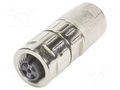 Circular connector M12-SD-CC-IDC-4P-ACOD-F-STR-SHLD HARTING 21033222410