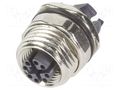 Circular connector M12 CAT6a Bu gerade HWM HARTING 21033812810