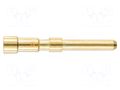 Contact; male; 1.5mm; gold-plated; 0.14÷1mm2; crimped; for cable HARTING 09151006111