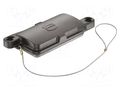 Protection cover; size 10B; Han® HPR; threaded joint,latch HARTING 09400105404