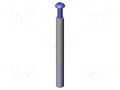 Push rod; Ø: 6mm; screw-in; L: 60mm; Thread: M4x10 INGUN IGN-43611
