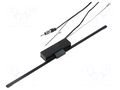Antenna; automotive,inner; 0.34m; with amplifier; 2m 4CARMEDIA ANT.NS01