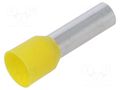Tip: bootlace ferrule; insulated; copper; 25mm2; 22mm; tinned ERKO TE-25-22/50