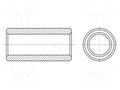 Spacer sleeve; 6mm; cylindrical; aluminium; Out.diam: 5mm HARWIN R30-6200614