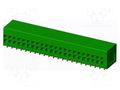 Connector: PCB terminal block; terminal; NJ; PIN: 22; on PCBs; 1x22 AMPHENOL ANYTEK NJ2221500000G