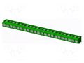 Connector: PCB terminal block; terminal; T3; 8A; PIN: 22; straight AMPHENOL ANYTEK T32204530000G