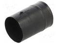Heat shrink boot; straight,glued; 19mm; L: 80mm; black; -55÷105°C TE Connectivity 202K153-25/86-0