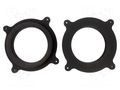 Spacer ring; MDF; 165mm; Lexus; impregnated; 2pcs. BASSER D.MDF.LEXUS07