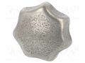 Knob; Ø: 40mm; cast iron; Ømount.hole: 8mm; DIN 6336 ELESA+GANTER DIN6336-GG-40-B8-C