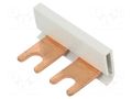 Busbar; 16mm2; Poles: 1; Urated: 400V; fork; Pitch: 17.8mm; L: 30mm PAWBOL E.4116/2LW