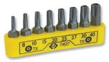 SCREWDRIVER BIT SET, TORX T4527