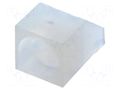 LED housing; 5mm; natural; UL94V-2; polyamide; No.of diodes: 1 BIVAR 909-235NT