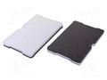 Foam insert; graphite-white; 500x320x40mm; 2pcs. LeanFoam LF-AW-MILL-PACK