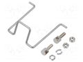 Spring lock set for connectors; IEC 60320 SCHURTER 4700.0004