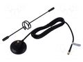 Antenna; black; SMA; 50W; 600MHz÷2.7GHz; 50Ω; 3m; 14dBi; -20÷85°C QOLTEC QOLTEC-57035