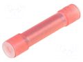 Tip: butt splice; insulated,sealed; copper; 0.5÷1.25mm2; tinned NICHIFU TMNB-1.25-WP