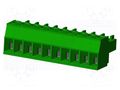 Connector: pluggable terminal block; plug; female; 10A; 300V; 1x10 AMPHENOL ANYTEK TJ1031530000G
