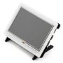 Case for Raspberry Pi LCD screen TFT 5" GPIO - black and white - Waveshare 11188 WSR-04506 5904422371647