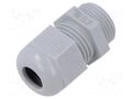 Cable gland; without nut; PG11; IP68; polyamide; light grey TE Connectivity 1SNG601193R0000