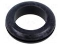 Grommet; Ømount.hole: 40mm; Øhole: 31mm; black; -40÷125°C; EPDM ESSENTRA ESS-10284971