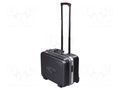 Case; tool case; with wheels; black; ABS; 510x410x270mm KNIPEX KNP.002141LE