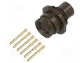 Connector: military; socket; female; PIN: 6; VG95328; 5A; crimped AMPHENOL AIR VG95328D10-6SW