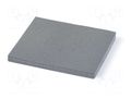 Foam insert; grey; 305x285x20mm KISTENBERG KFI452