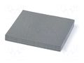Foam insert; grey; 305x285x30mm KISTENBERG KFI453