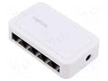 Switch Ethernet; 10/100/1000Mbps,Gigabit Ethernet; white LOGILINK NS0114