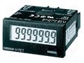Counter: electronical; with access lock; working time; LCD OMRON H7ET-N-B