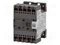 Contactor: 3-pole; Auxiliary contacts: NC; 24VDC; 12A; J7KC; W: 45mm OMRON J7KC-12-01-24D