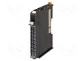 Module: electronic load; 0÷55°C; IP20; NX; for DIN rail mounting OMRON NX-RS1201