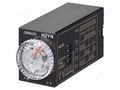 Timer; 0,1min÷10h; 4PDT; 250VAC/3A; 125VDC; H3YN-B; socket; PIN: 14 OMRON H3YN-41B-125DC