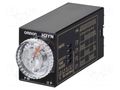 Timer; 0,1min÷10h; DPDT; 250VAC/5A; Usup: 100÷120VAC; H3YN-B; PIN: 8 OMRON H3YN-21B-100-120AC